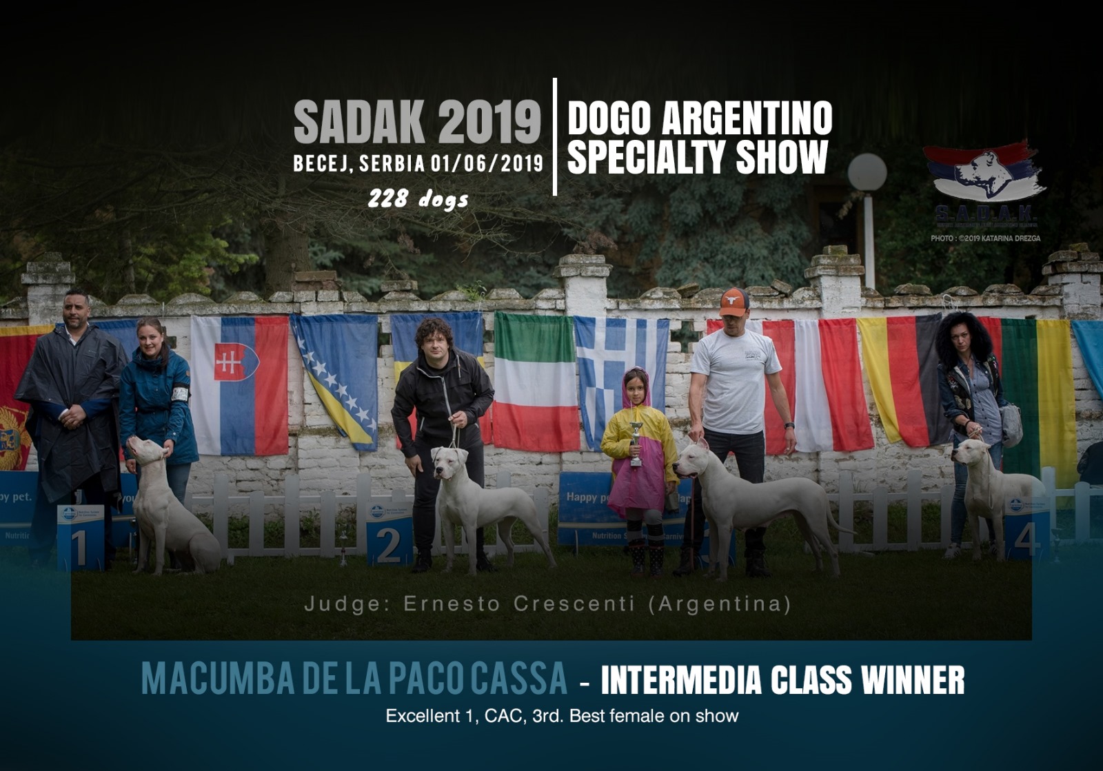 S.A.D.A.K. 2019 – Macumba de la Paco Cassa – Intermediate Class Winner